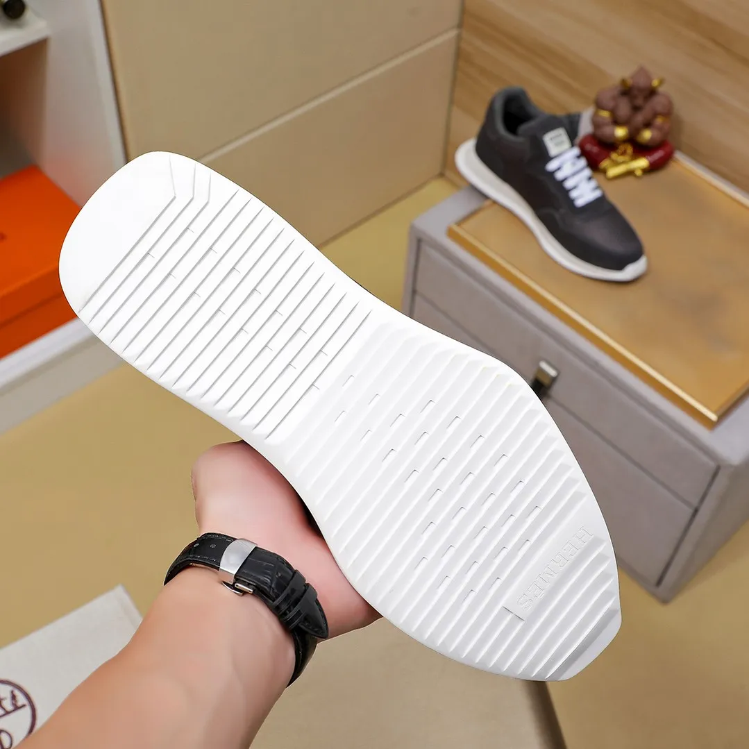 Men's shoes 💰400💰【HERMES】hot-selling men's shoes counter original items! The world's top brands...Luxury quality...//Fashion and high-end footwear 👍💪🏻...give you a low-key luxury comfort experience👍. The upper is made of pure Italian imported first-layer cowhide... 🐑 Leather lining..., comfortable and breathable, high-end and classy... luxurious and noble!! .. OEM factory shipment [Hug] stall.. Original plate. color, code number 38--44